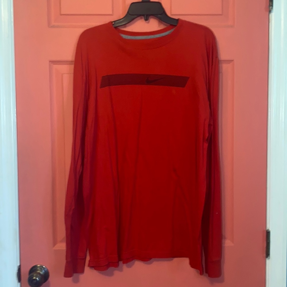 Nike Red Long Sleeve (Mens XL)